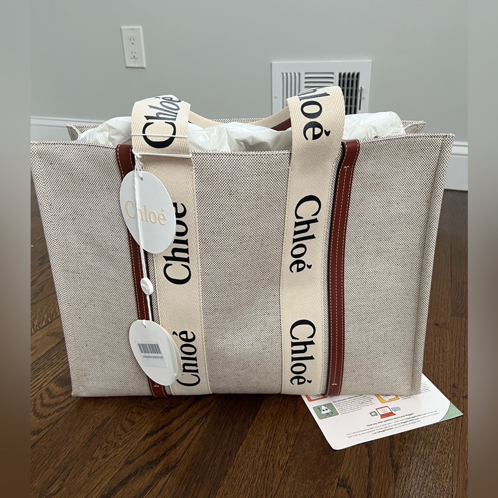 Chloe large Woody Tote - Picture 5 of 5